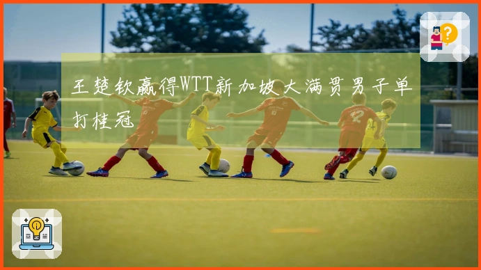 王楚钦赢得WTT新加坡大满贯男子单打桂冠